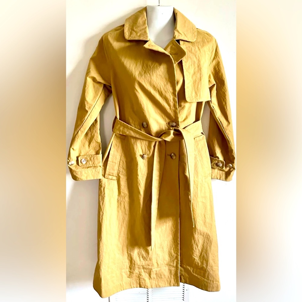 Women's Madewell The Signature Trench Coat Size XXS NWOT